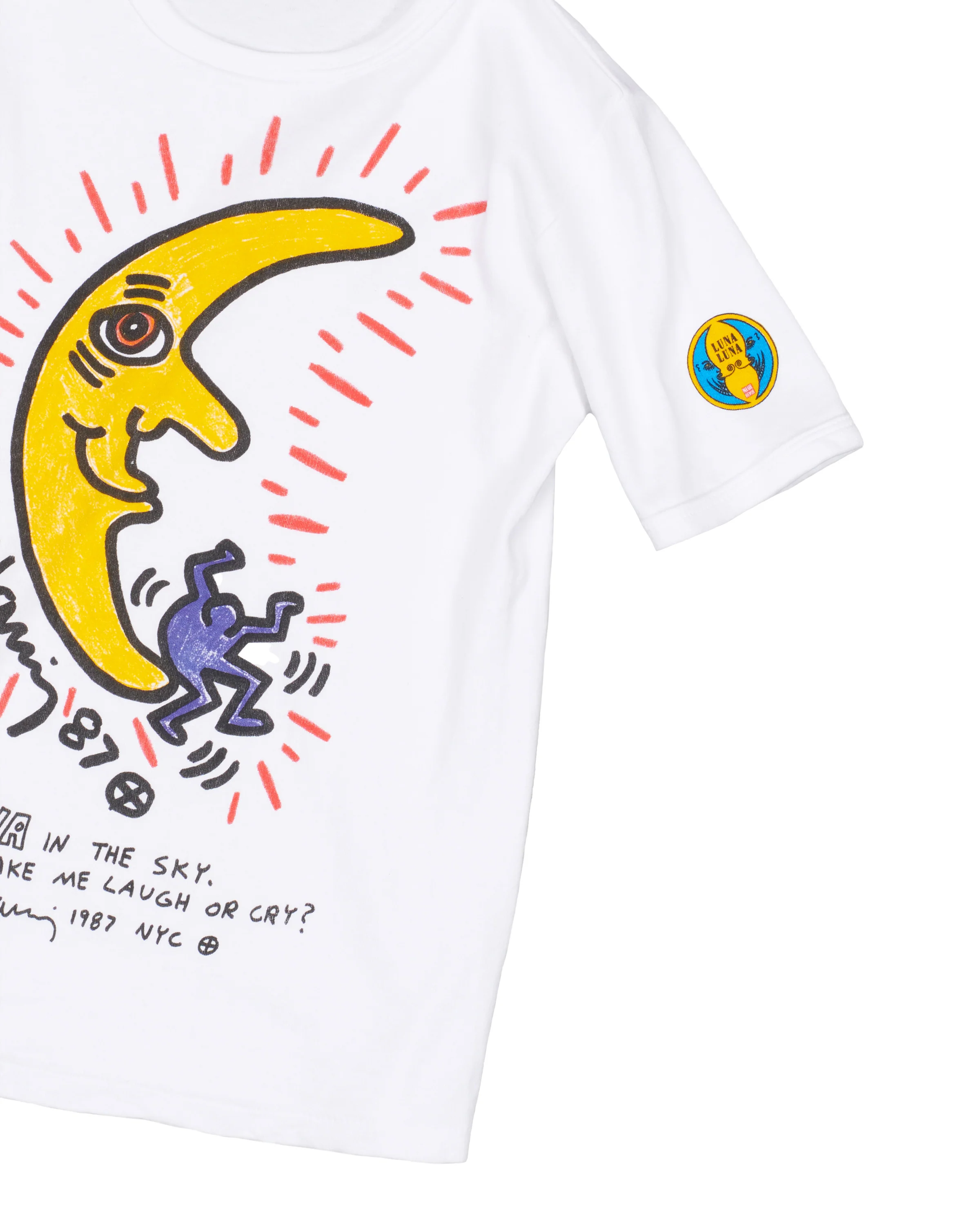 Archival Fitted Keith Haring T-Shirt - Image 3