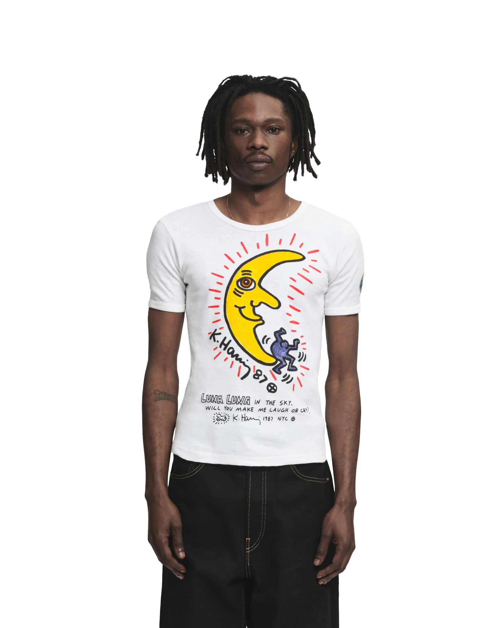 Archival Fitted Keith Haring T-Shirt - Image 4