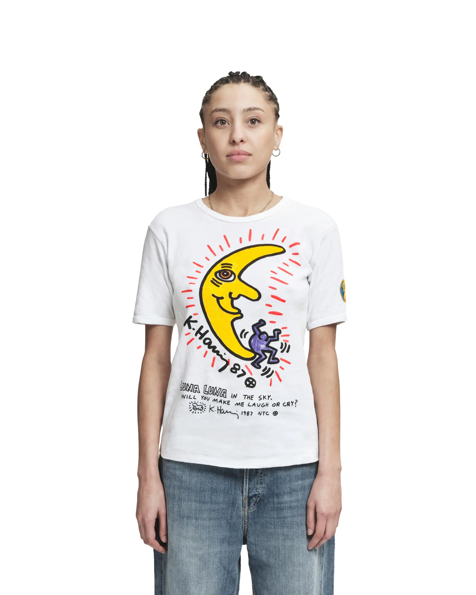 Archival Fitted Keith Haring T-Shirt - Image 5