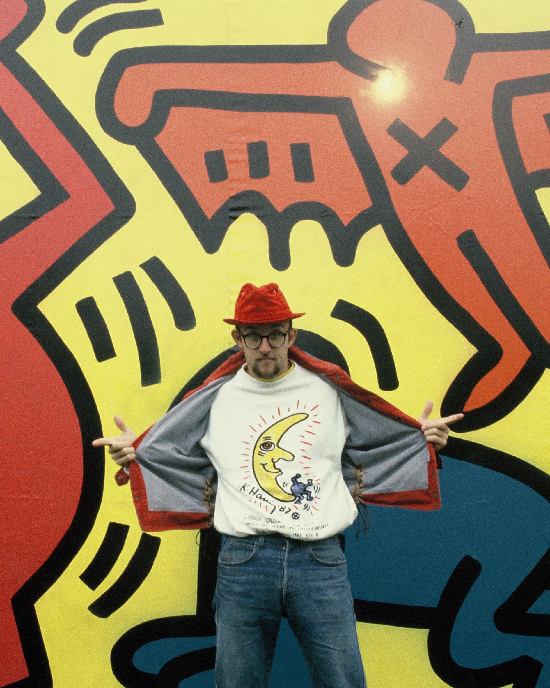 Archival Fitted Keith Haring T-Shirt - Image 6