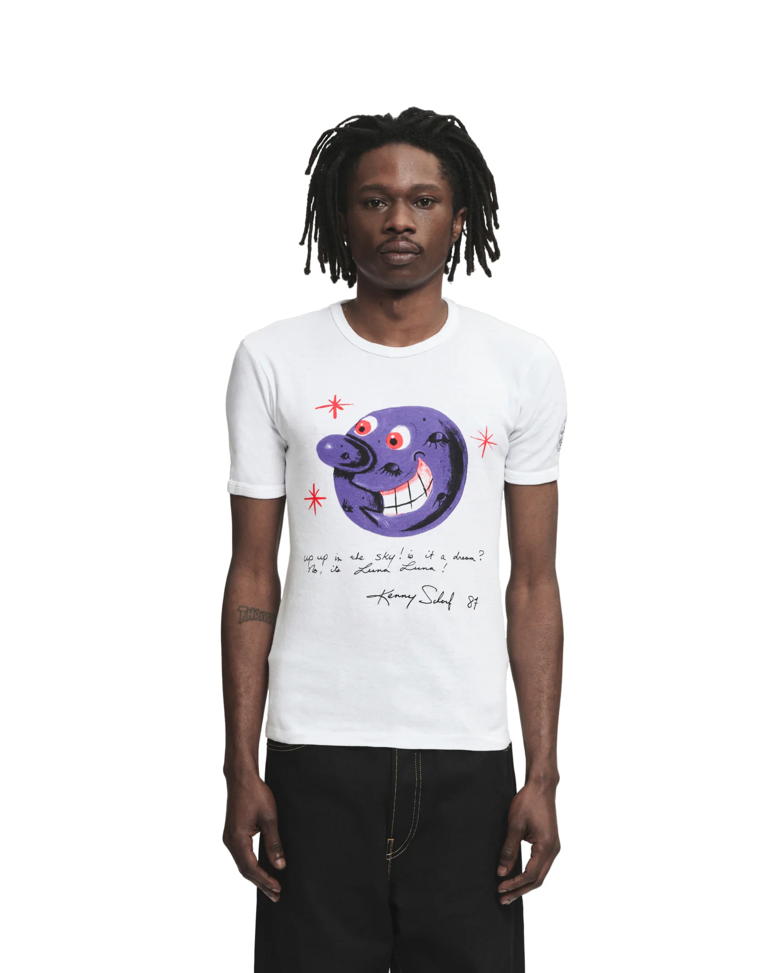 Archival Fitted Kenny Scharf T-Shirt - Image 4