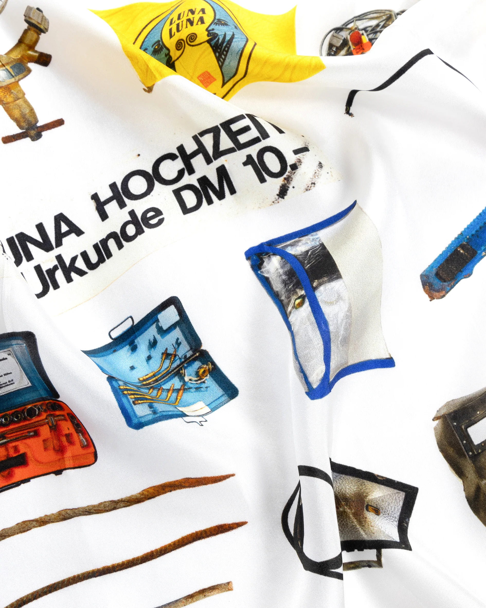 Archival Objects Silk Scarf - Image 3