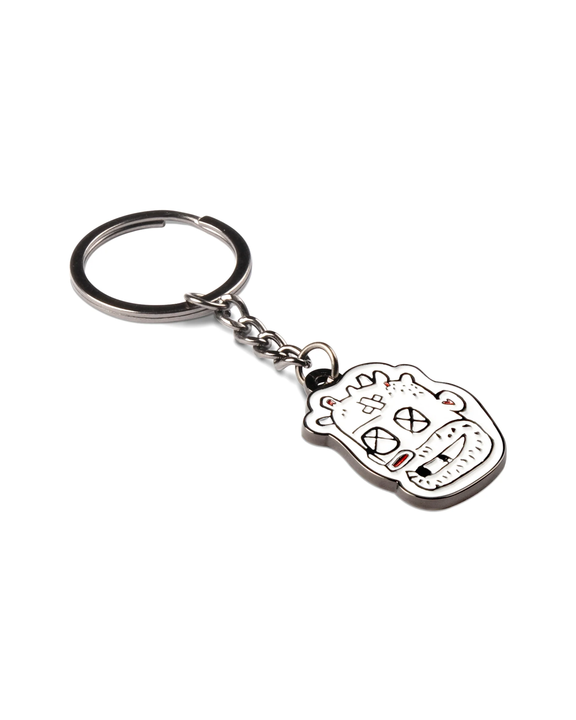 Basquiat Head Key Ring - Image 3