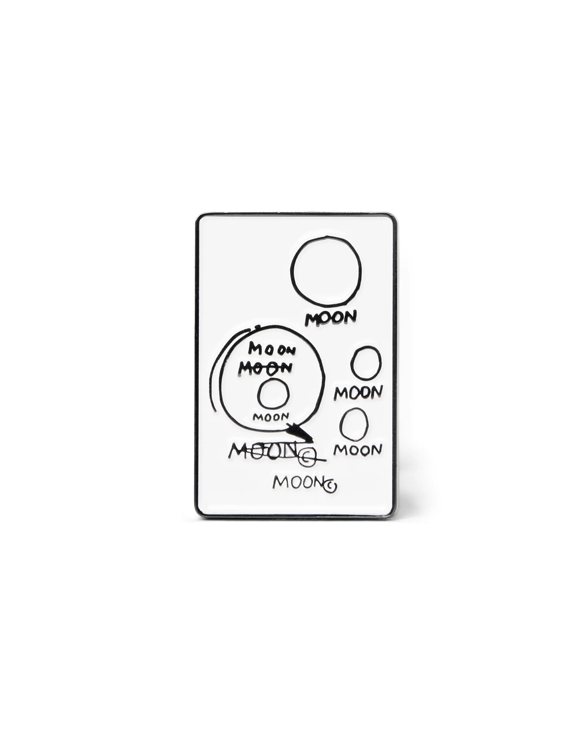Basquiat Moon Pin - Image 2