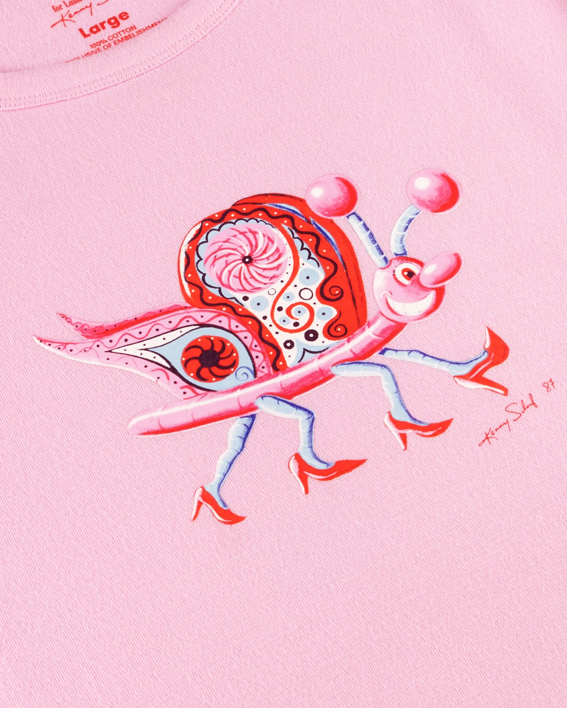 Butterfly Fitted T-Shirt - Image 3