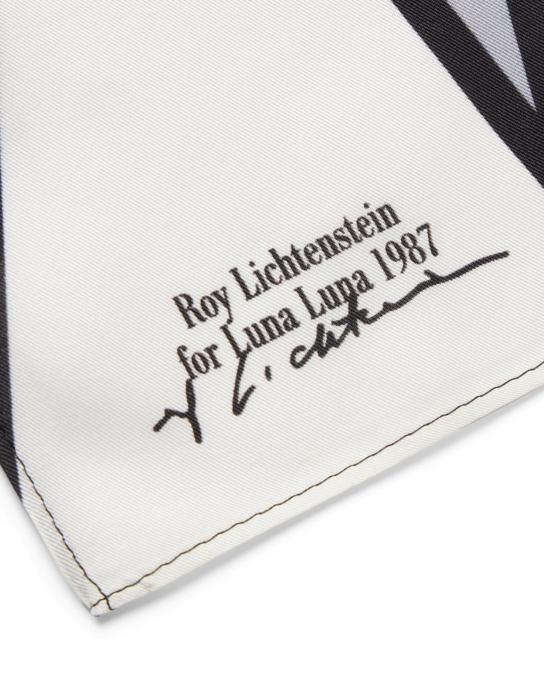 Lichtenstein Perfect/Imperfect Silk Scarf - Image 2
