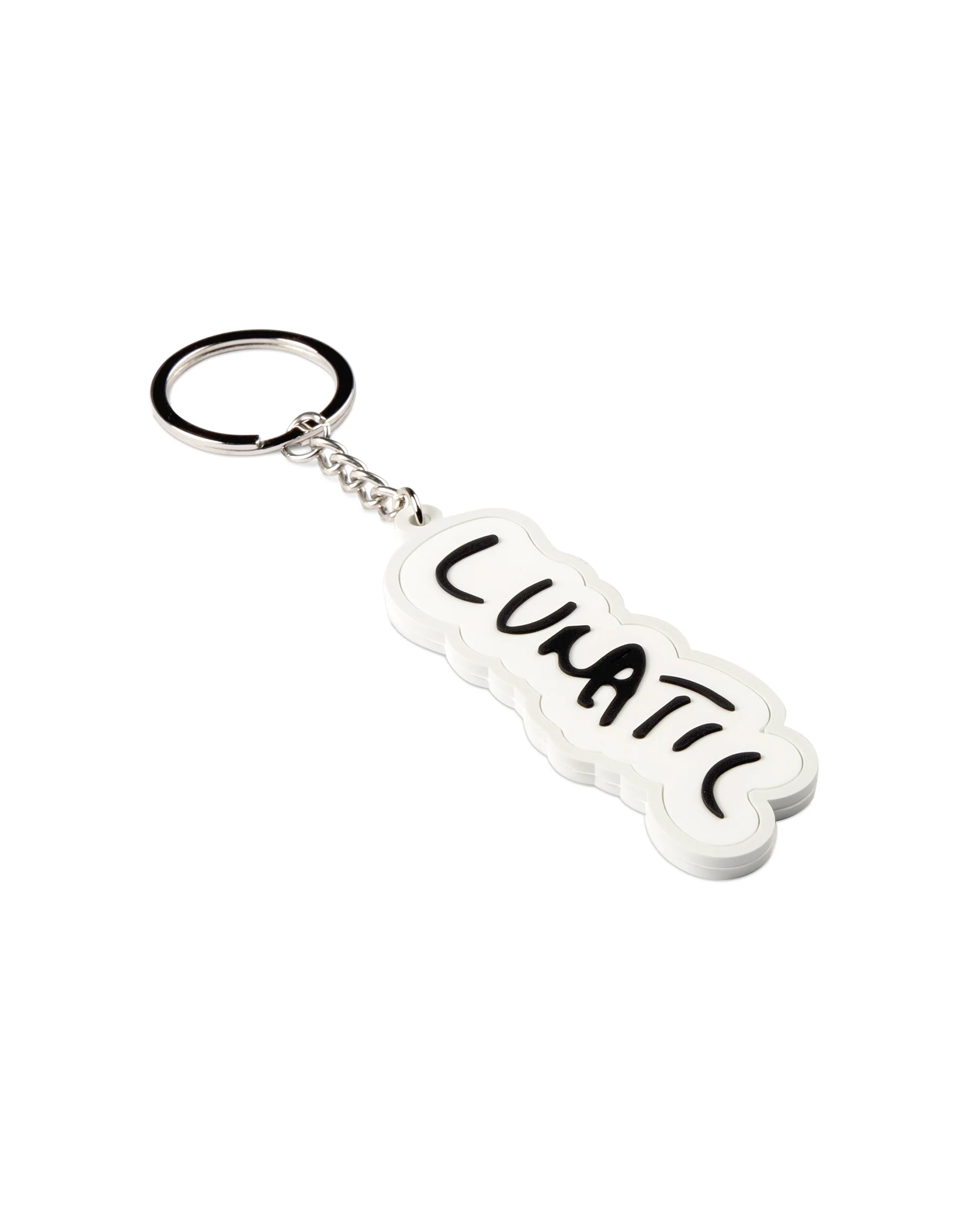 Basquiat Lunatic Silicone Key Ring - Image 3